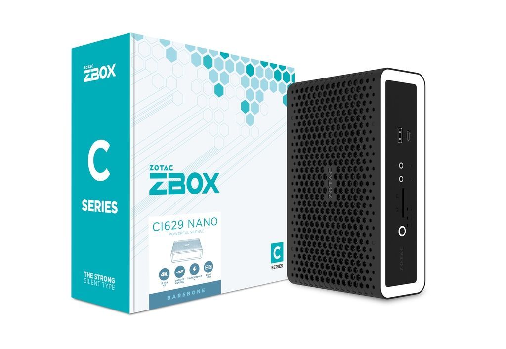 Zotac ZBOX CI629 Nano Black/White Zotac ZBOX CI629 Nano Black/White