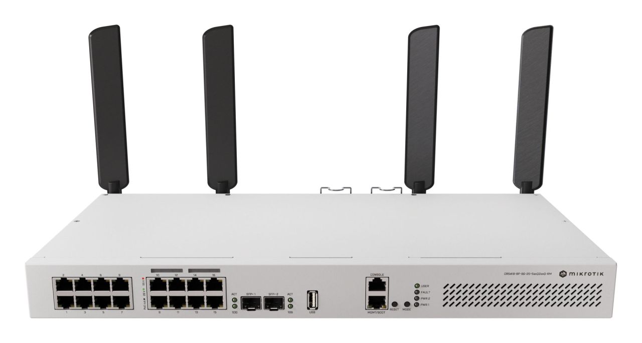 Mikrotik CRS418-8P-8G-2S+5axQ2axQ-RM Mikrotik CRS418-8P-8G-2S+5axQ2axQ-RM