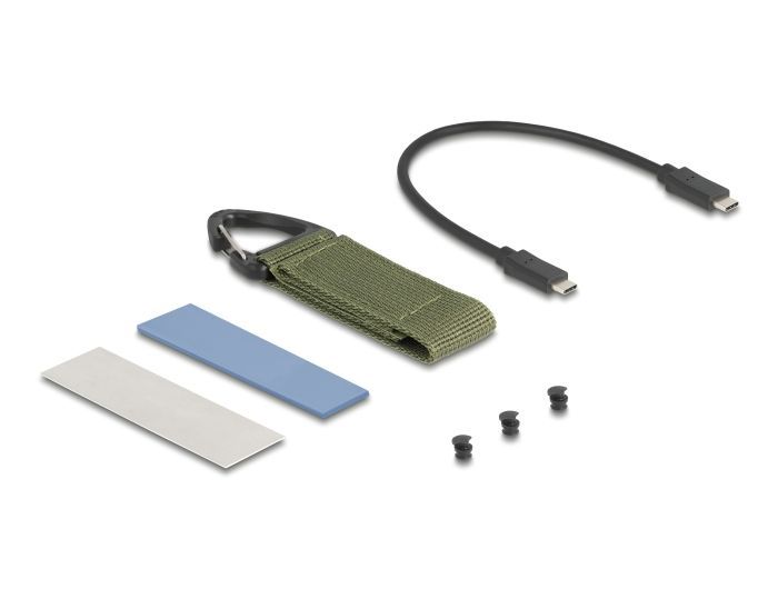 DeLock M.2 NVMe SSD Enclosure USB 40 Gbps tool free