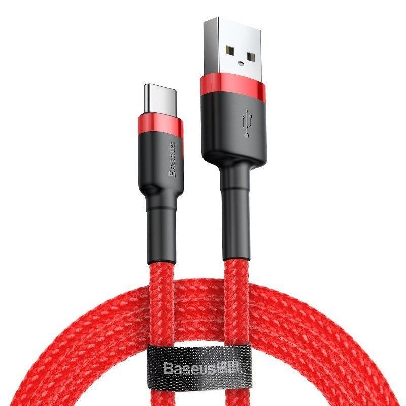 Baseus Cafule 2A USB-USB-C Cable 2m Red Baseus Cafule 2A USB-USB-C Cable 2m Red