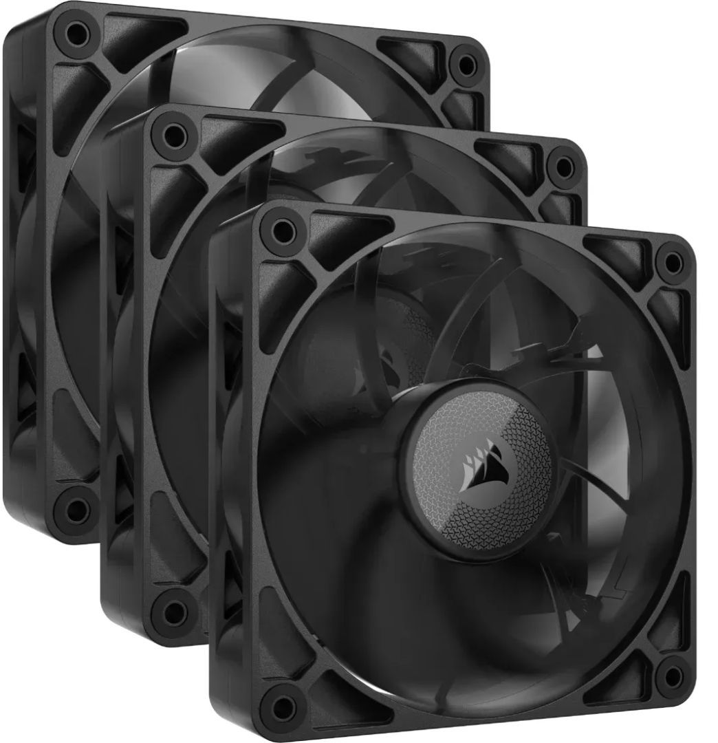 Corsair iCUE LINK RX120 MAX 120mm PWM Thick Fans Starter Kit (3-Pack) Corsair iCUE LINK RX120 MAX 120mm PWM Thick Fans Starter Kit (3-Pack)