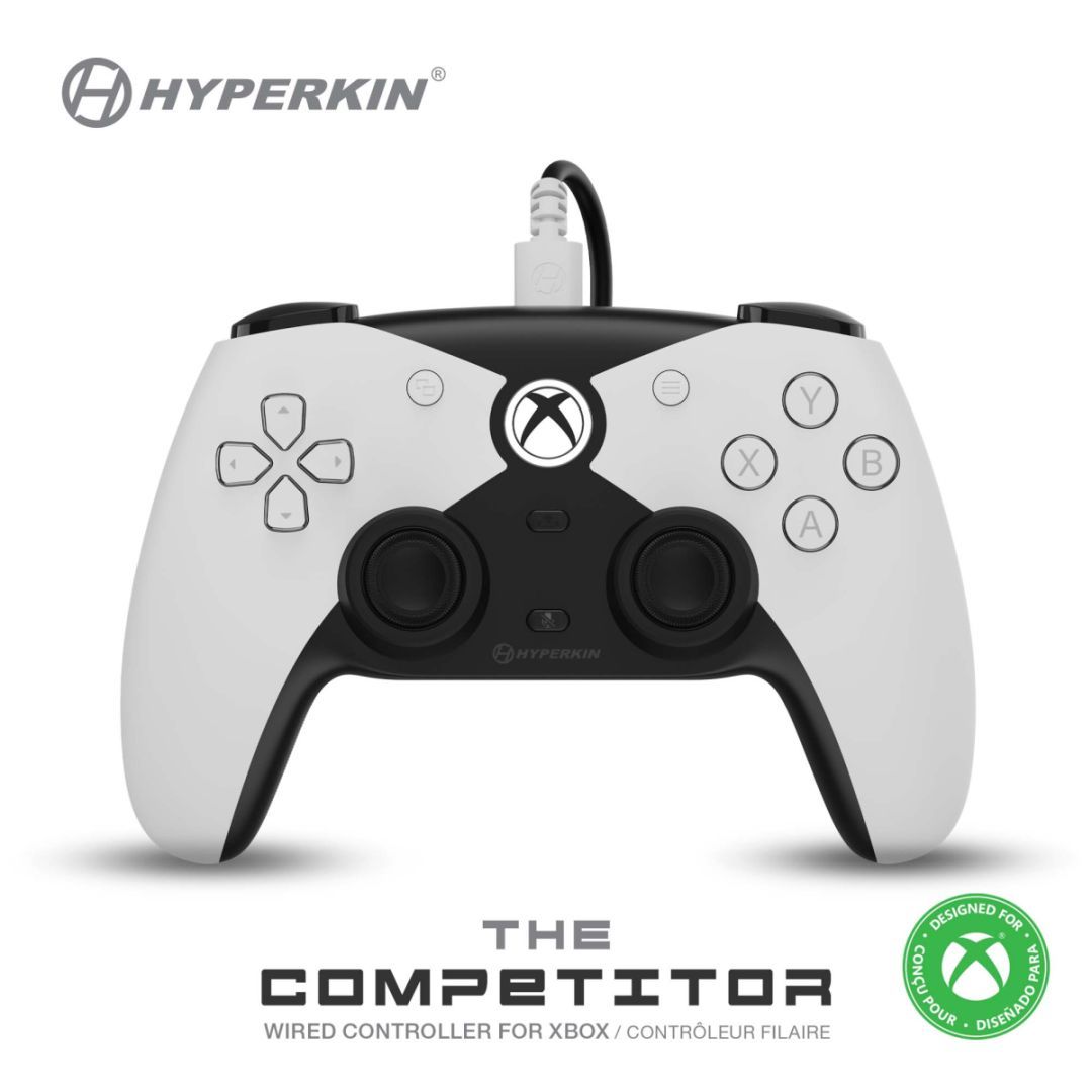 HYPERKIN Competitor Wired Gamepad White
