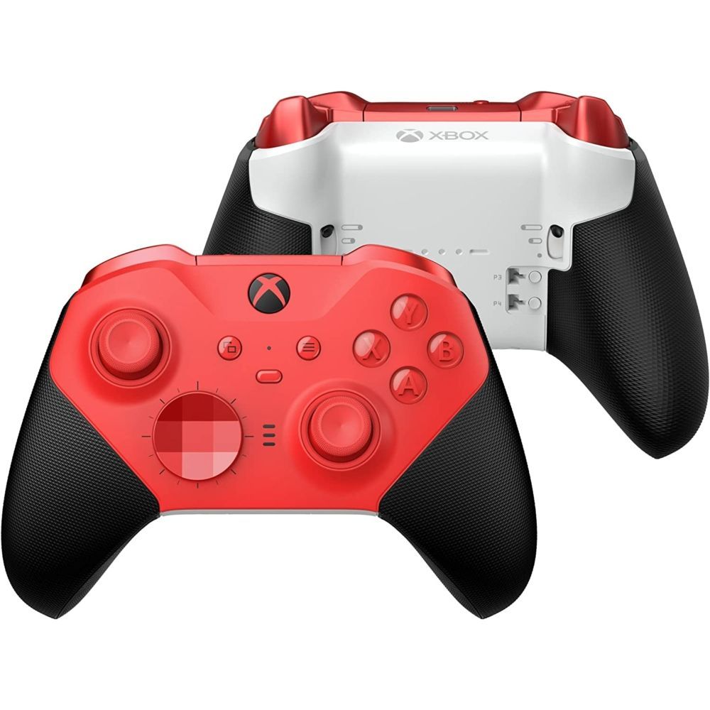 Microsoft Xbox Elite Series 2 Wireless/Bluetooth/USB Gamepad Black/Red Microsoft Xbox Elite Series 2 Wireless/Bluetooth/USB Gamepad Black/Red