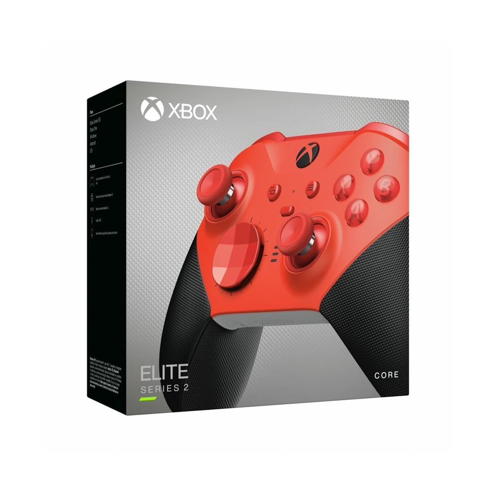 Microsoft Xbox Elite Series 2 Wireless/Bluetooth/USB Gamepad Black/Red Microsoft Xbox Elite Series 2 Wireless/Bluetooth/USB Gamepad Black/Red