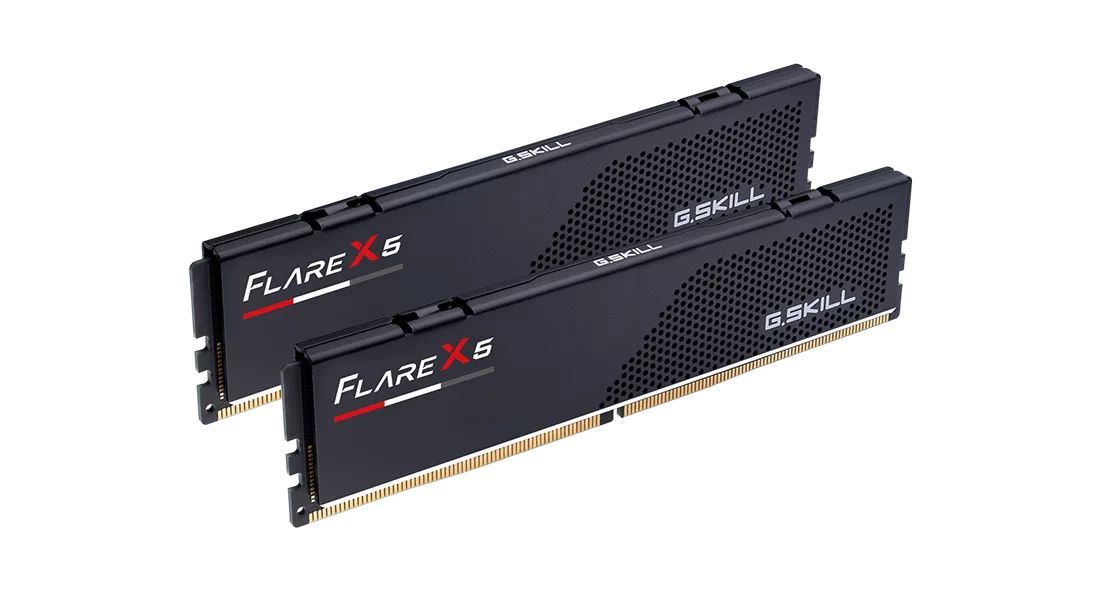 G.SKILL 64GB DDR5 5600MHz Kit(2x32GB) Flare X5 Black G.SKILL 64GB DDR5 5600MHz Kit(2x32GB) Flare X5 Black
