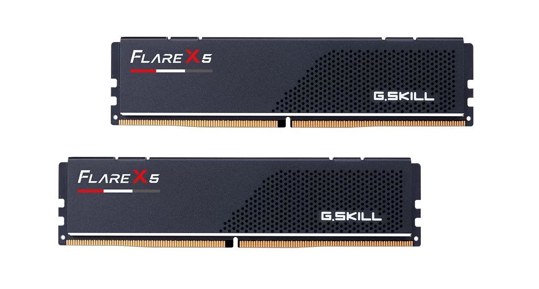 G.SKILL 64GB DDR5 5600MHz Kit(2x32GB) Flare X5 Black G.SKILL 64GB DDR5 5600MHz Kit(2x32GB) Flare X5 Black