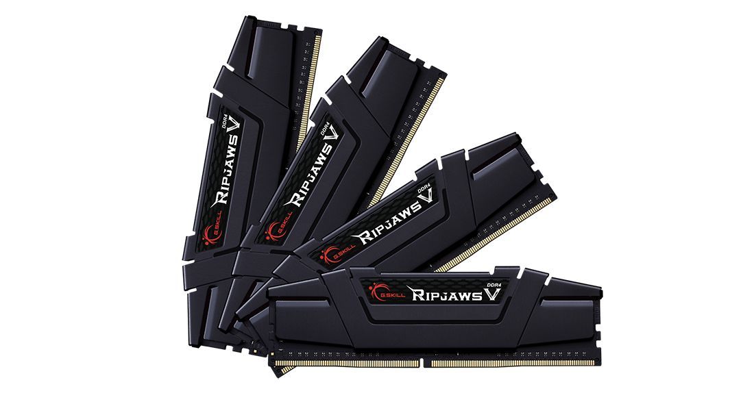 G.SKILL 128GB DDR4 2666MHz Kit(4x32GB) Ripjaws V G.SKILL 128GB DDR4 2666MHz Kit(4x32GB) Ripjaws V