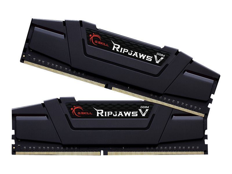 G.SKILL 64GB DDR4 2666MHz Kit(2x32GB) RipjawsV Black G.SKILL 64GB DDR4 2666MHz Kit(2x32GB) RipjawsV Black