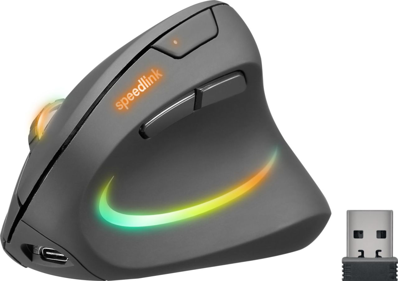 Speedlink Piavo Pro RGB Vertical Ergonomic Mouse Black Speedlink Piavo Pro RGB Vertical Ergonomic Mouse Black