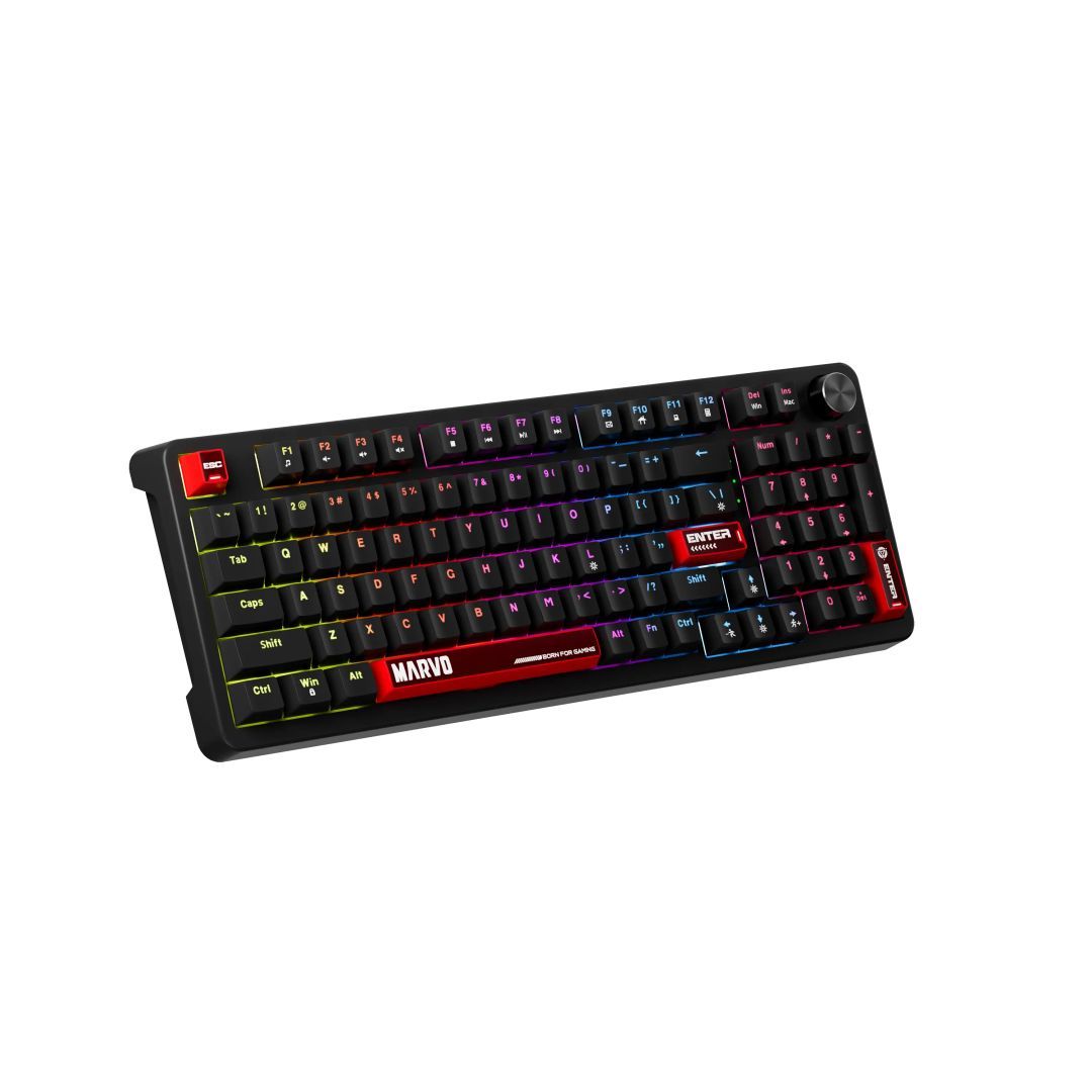 Marvo Arma 98 Mechanical Gaming Keyboard Black US Marvo Arma 98 Mechanical Gaming Keyboard Black US