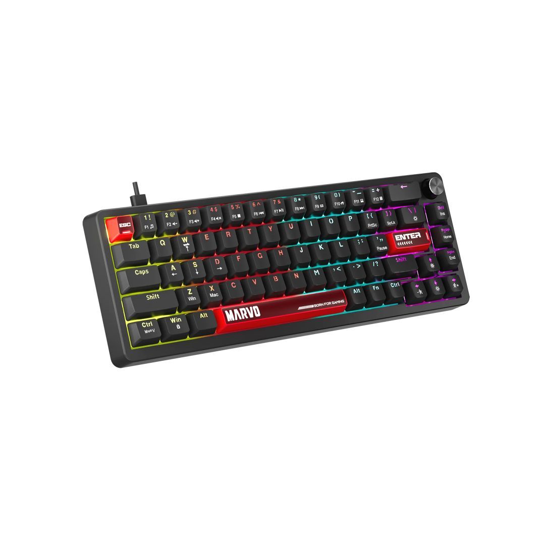 Marvo Arma 67 Mechanical Gaming Keyboard Black US Marvo Arma 67 Mechanical Gaming Keyboard Black US