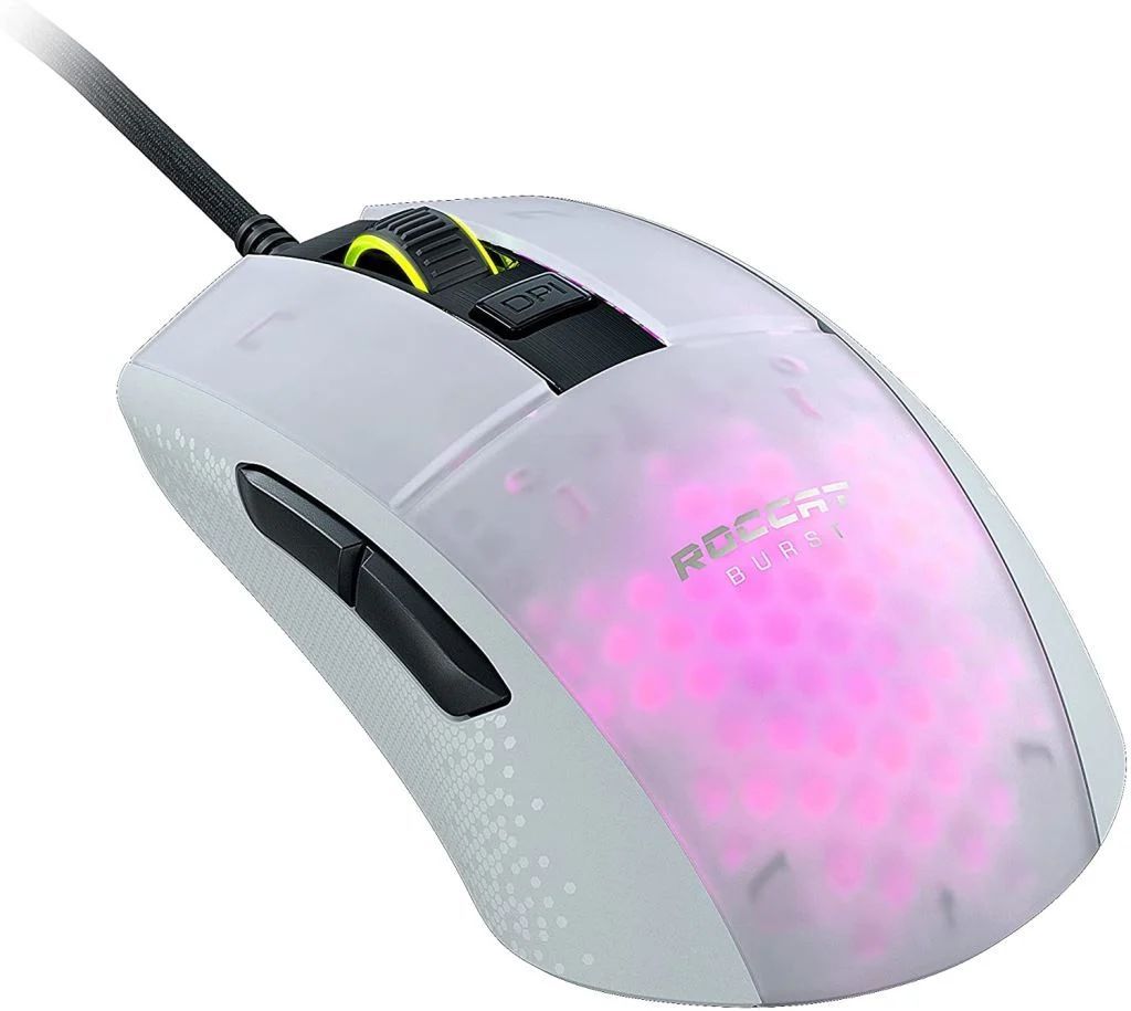 Roccat Burst Pro RGB Gaming Mouse White Roccat Burst Pro RGB Gaming Mouse White