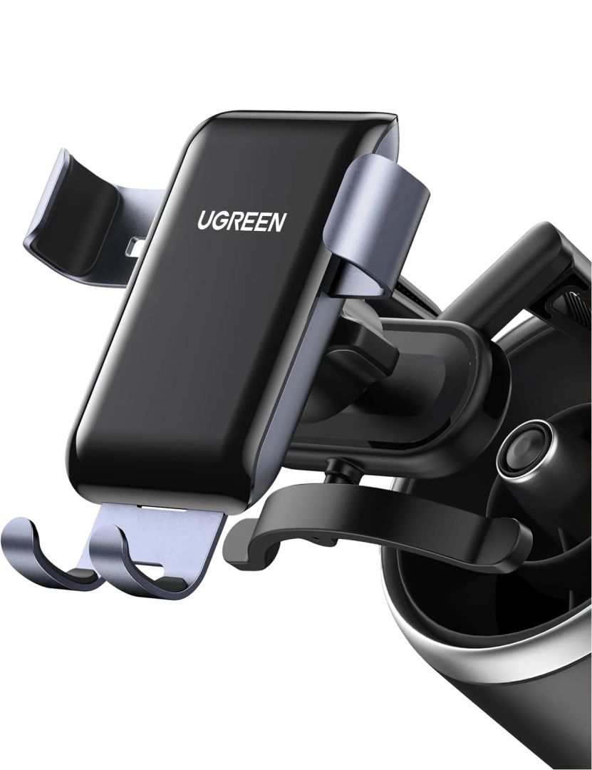 UGREEN LP274 Car Phone Holder Air Vent Gravity Mount Grey UGREEN LP274 Car Phone Holder Air Vent Gravity Mount Grey