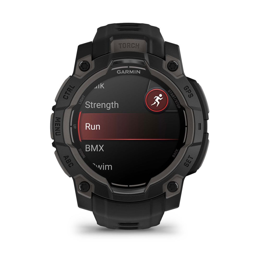 Garmin Instinct 3 45mm Amoled Black with Black Band