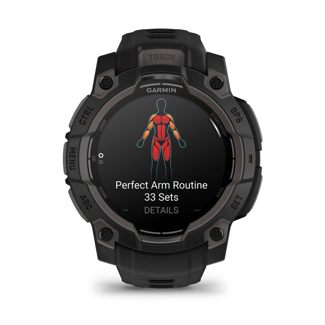 Garmin Instinct 3 45mm Amoled Black with Black Band