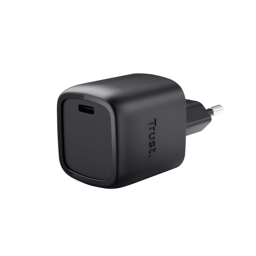 Trust Maxo 30W USB-C GaN Charger Black Trust Maxo 30W USB-C GaN Charger Black