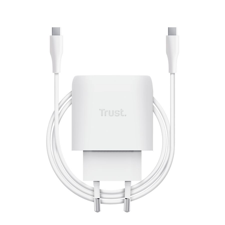 Trust Maxo 45W USB-C GaN Charger White Trust Maxo 45W USB-C GaN Charger White