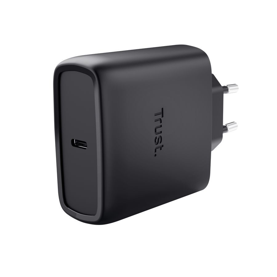 Trust Maxo 65W USB-C GaN Charger Black Trust Maxo 65W USB-C GaN Charger Black