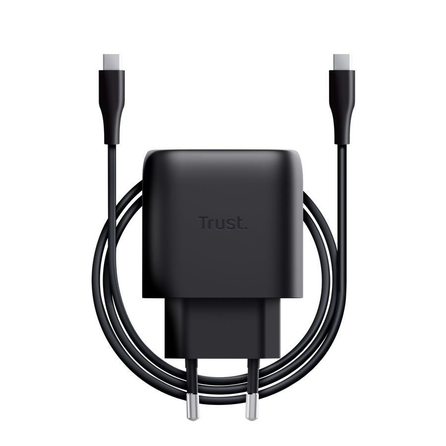 Trust Maxo 45W USB-C GaN Charger Black Trust Maxo 45W USB-C GaN Charger Black