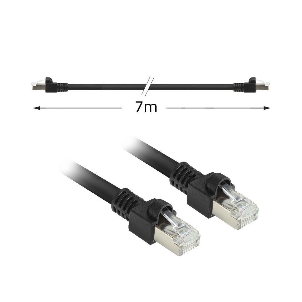 ACT CAT7 S-FTP Patch Cable 7m Black ACT CAT7 S-FTP Patch Cable 7m Black