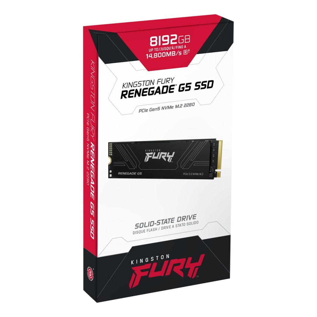Kingston 8TB M.2 2280 NVMe Fury Renegade G5 ó Kingston 8TB M.2 2280 NVMe Fury Renegade G5 ó