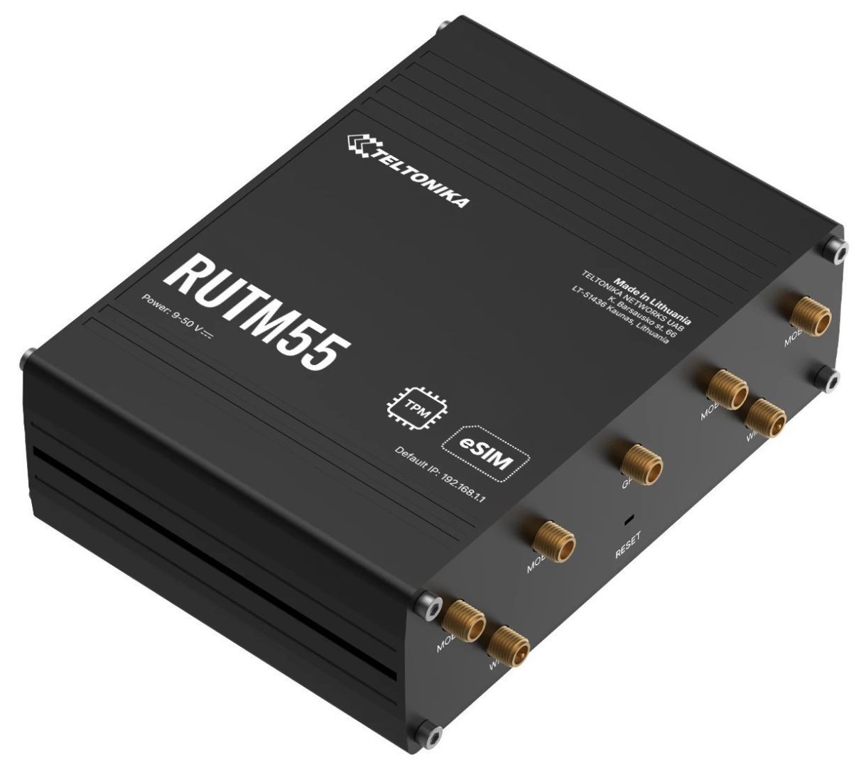 Teltonika RUTM55 5G Industrial Router Teltonika RUTM55 5G Industrial Router