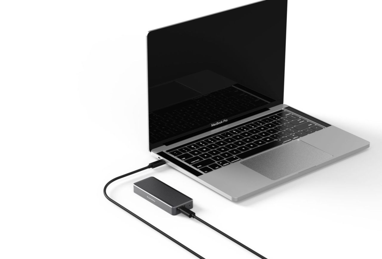 nBase ES-80ANU32G2G NVMe USB3.2 Gen2 20Gbps Aluminium Grey nBase ES-80ANU32G2G NVMe USB3.2 Gen2 20Gbps Aluminium Grey