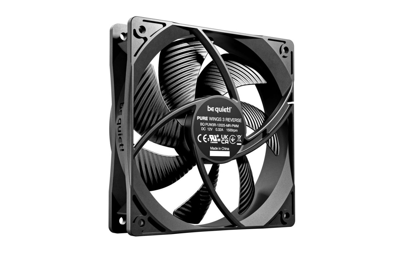 Be quiet! Pure Wings 3 120mm PWM Reverse (3-Pack) Be quiet! Pure Wings 3 120mm PWM Reverse (3-Pack)