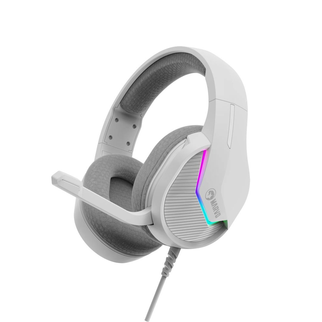 Marvo Tactic 40 Gaming Headset White