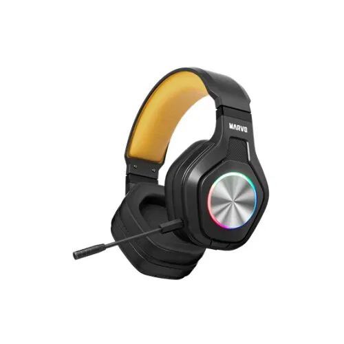 Marvo Pulz 80W Wireless Gaming Headset Black Marvo Pulz 80W Wireless Gaming Headset Black