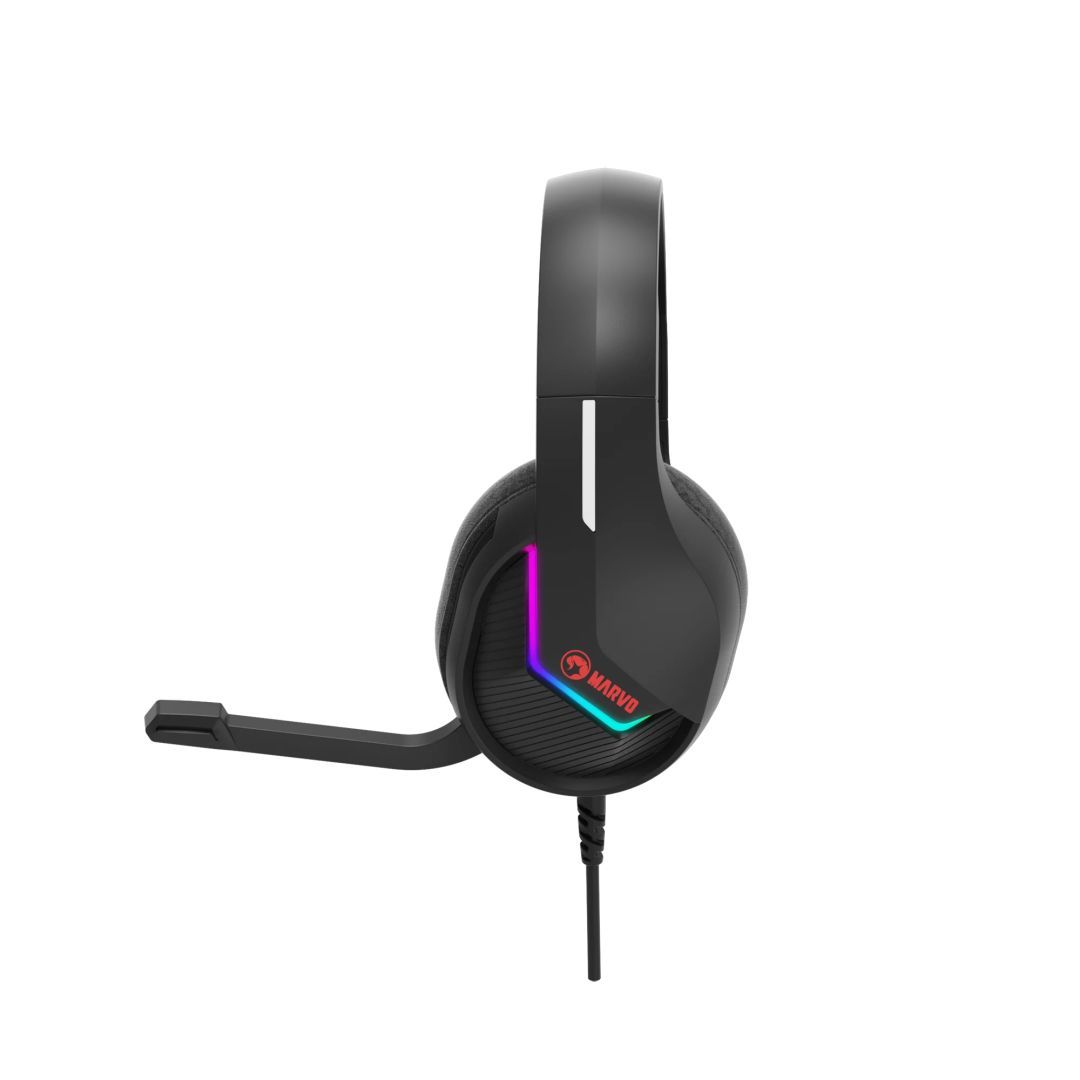 Marvo Tactic 40 Gaming Headset Black Marvo Tactic 40 Gaming Headset Black