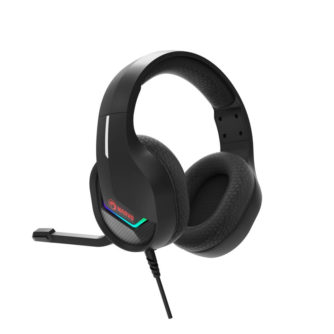 Marvo Tactic 40 Gaming Headset Black Marvo Tactic 40 Gaming Headset Black
