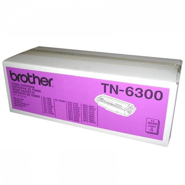 Brother TN-6300 Black toner Brother TN-6300 Black toner