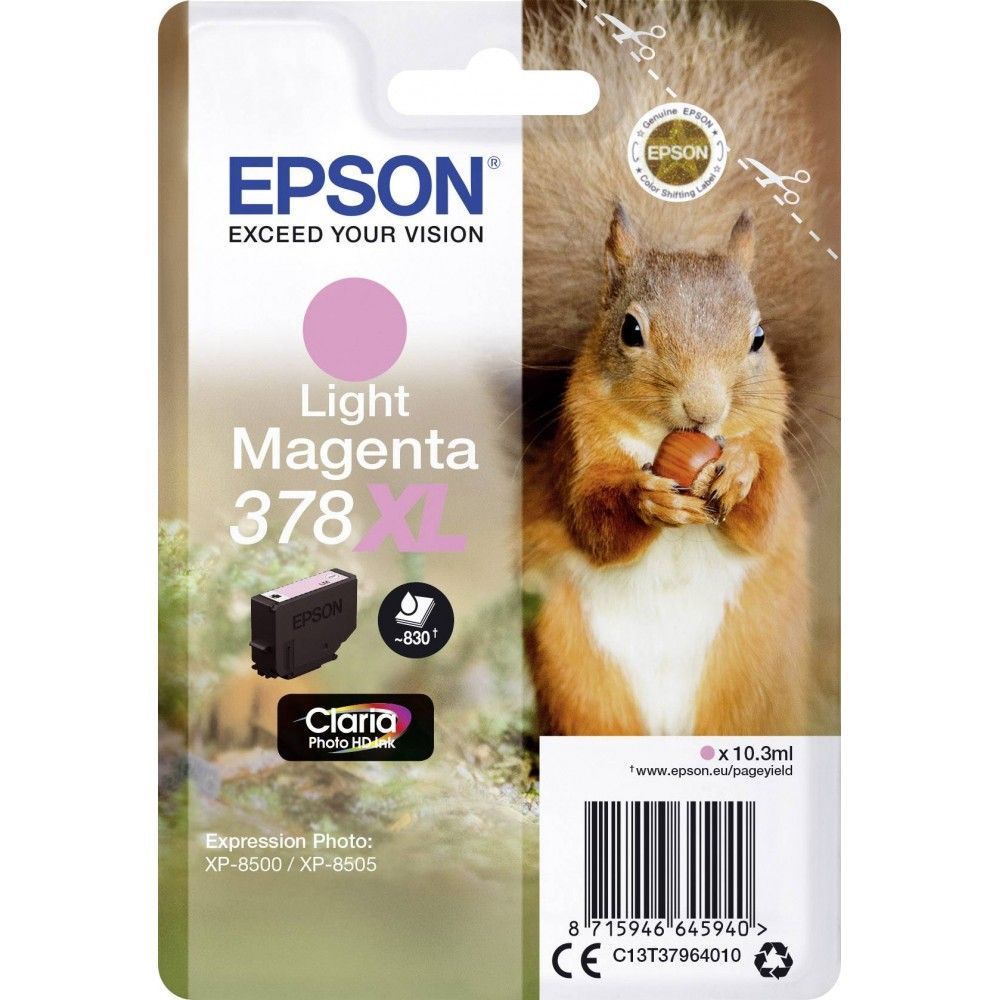 Epson T3796 (378XL) Light Magenta tintapatron Epson T3796 (378XL) Light Magenta tintapatron