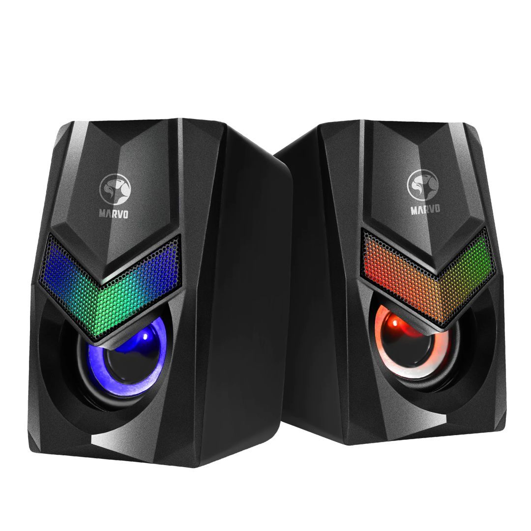 Marvo Havoc 10 2.0 Stereo RGB Gaming Speaker Black Marvo Havoc 10 2.0 Stereo RGB Gaming Speaker Black