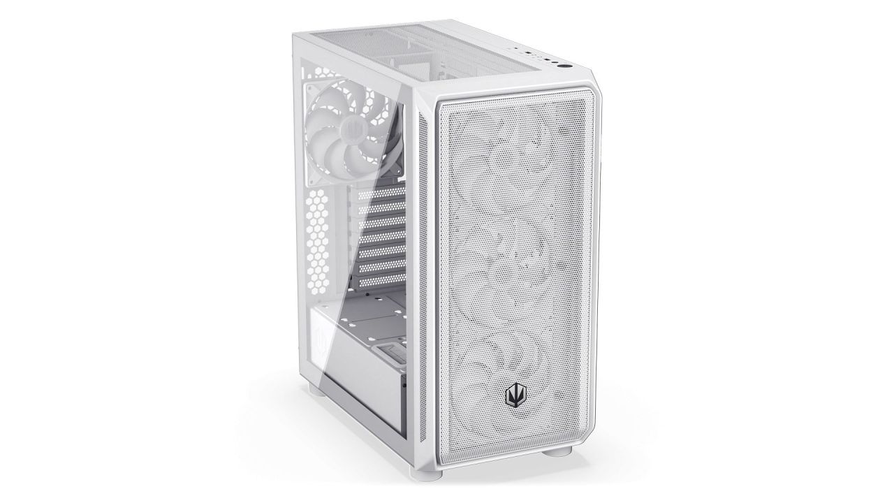 Endorfy Arx 500 ARGB Tempered Glass White