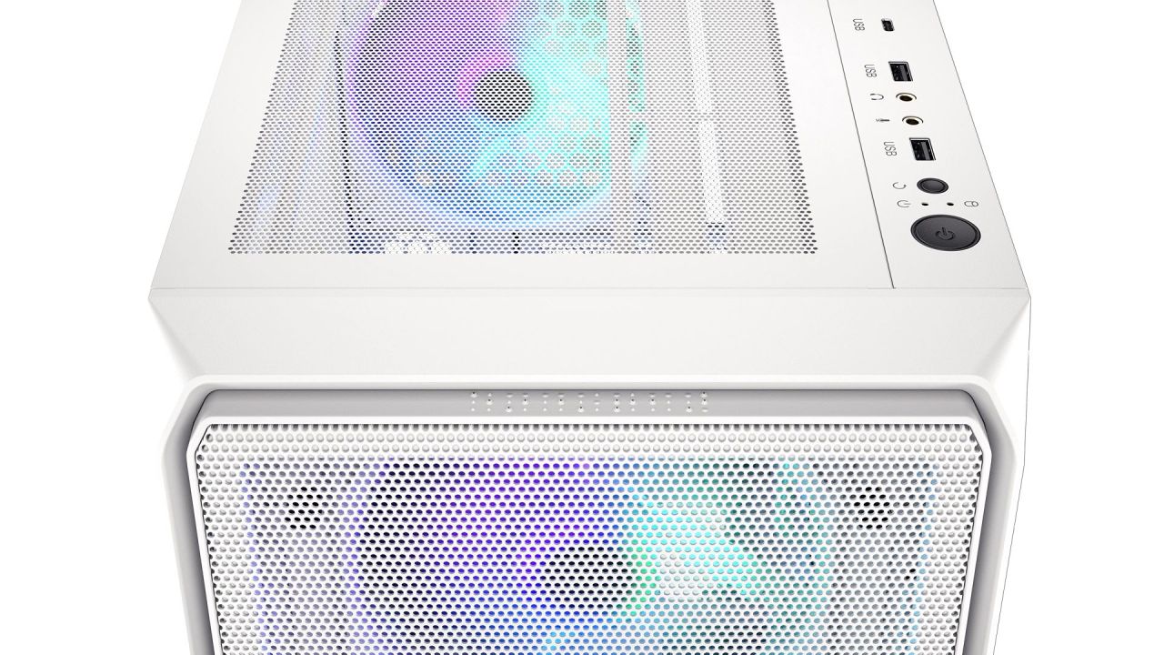 Endorfy Arx 500 ARGB Tempered Glass White