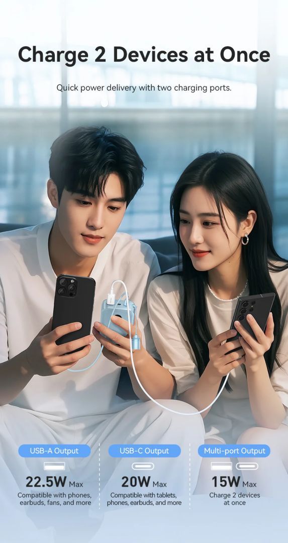 Vention FKBP0-C 20000mah PowerBank Gradient Pink Vention FKBP0-C 20000mah PowerBank Gradient Pink