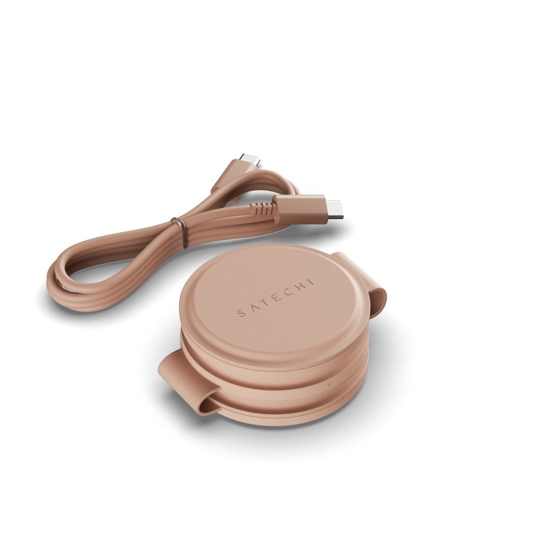 Satechi OntheGo 3-in-1 Wireless Charger Desert Rose Satechi OntheGo 3-in-1 Wireless Charger Desert Rose