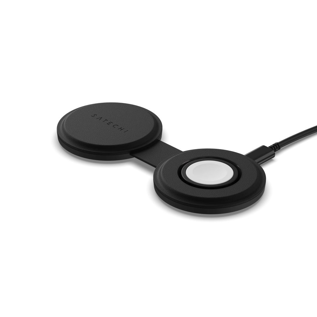 Satechi OntheGo 2-in-1 Wireless Charger Black Satechi OntheGo 2-in-1 Wireless Charger Black
