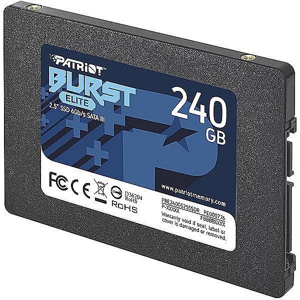 Patriot 240GB 2,5" SATA3 Burst Elite Patriot 240GB 2,5" SATA3 Burst Elite