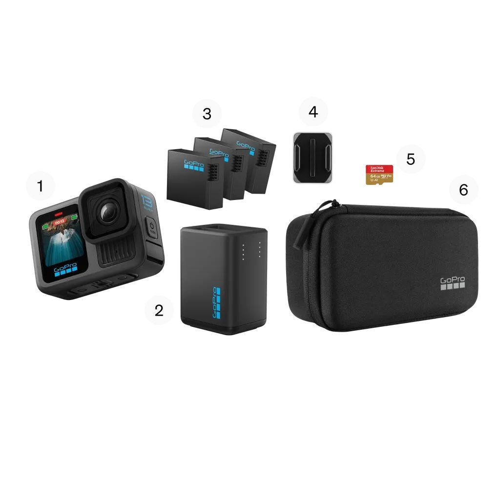 GoPro Hero13 Black Extended Power Bundle Edition