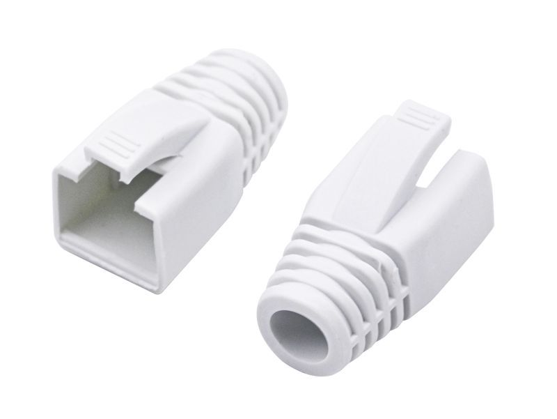 Nestron Törésgátló RJ45 csatlakozóhoz; 10 db/csomag; fehér Nestron Törésgátló RJ45 csatlakozóhoz; 10 db/csomag; fehér