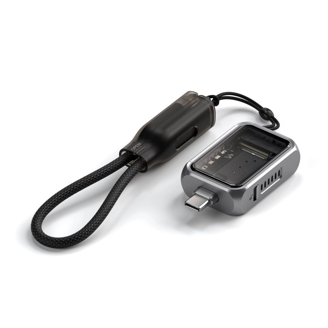 Satechi Mini NVMe SSD Enclosure Space Gray Satechi Mini NVMe SSD Enclosure Space Gray