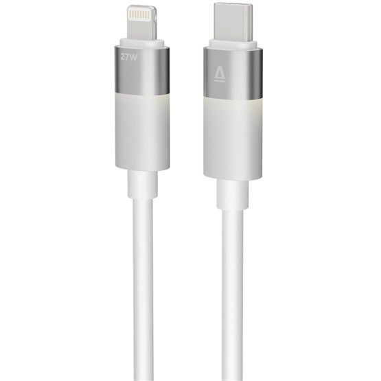 Avax CB314 GLOWY USB-C - Lightning cable 1m White Avax CB314 GLOWY USB-C - Lightning cable 1m White