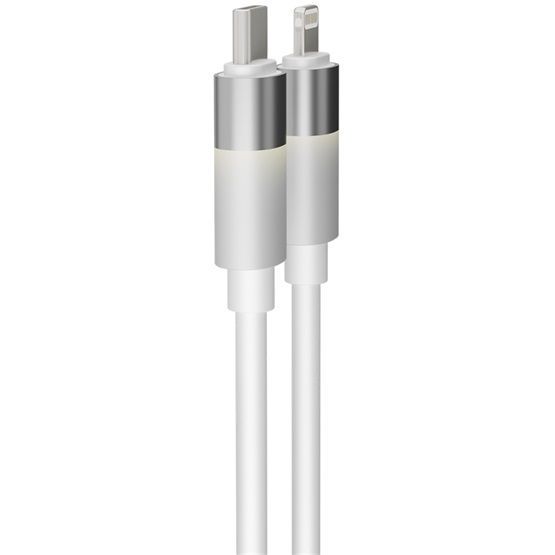 Avax CB314 GLOWY USB-C - Lightning cable 1m White Avax CB314 GLOWY USB-C - Lightning cable 1m White