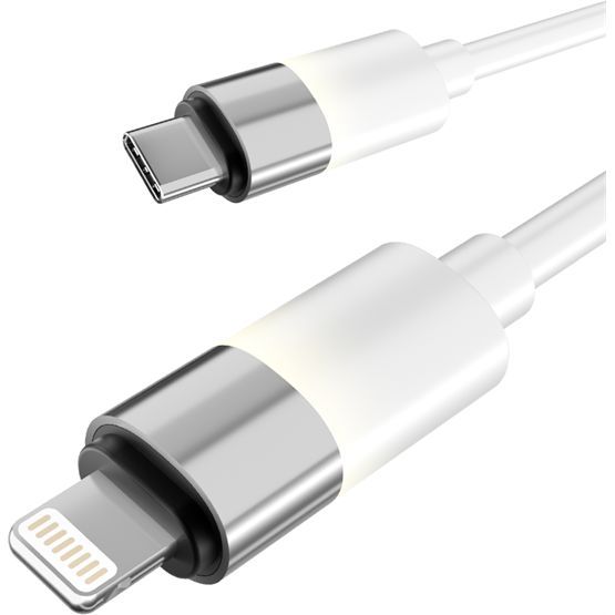Avax CB314 GLOWY USB-C - Lightning cable 1m White Avax CB314 GLOWY USB-C - Lightning cable 1m White