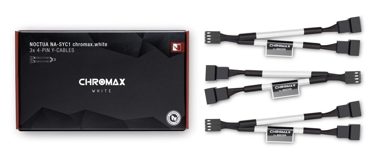 Noctua NA-SYC1 4-PIN PWM Cable White Noctua NA-SYC1 4-PIN PWM Cable White