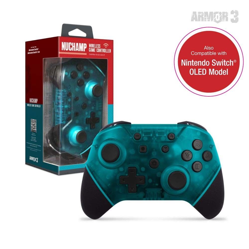 ARMOR3 NuChamp Nintendo Switch Gamepad Turquoise ARMOR3 NuChamp Nintendo Switch Gamepad Turquoise