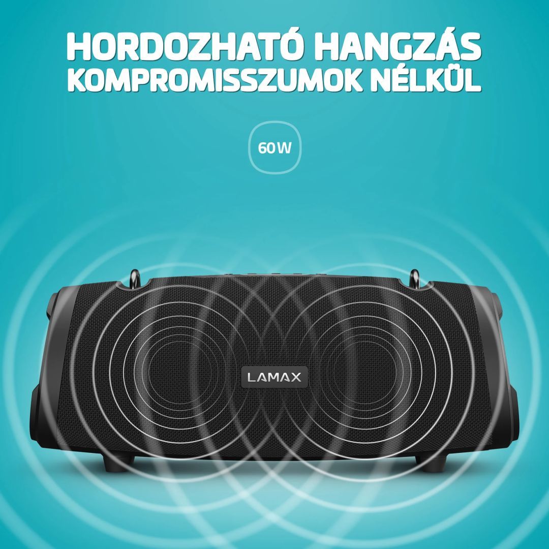Lamax Eclipse1 Bluetooth Speaker Black Lamax Eclipse1 Bluetooth Speaker Black